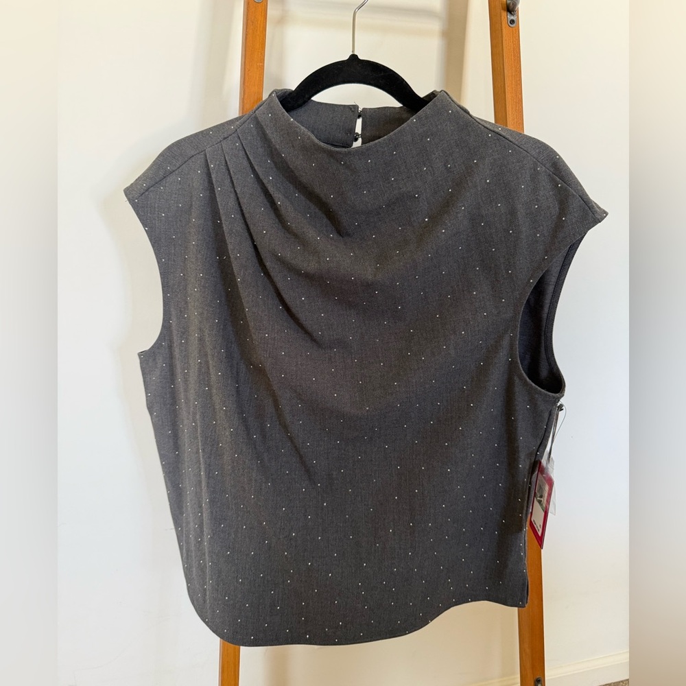 Vince Camuto Heather Gray Top